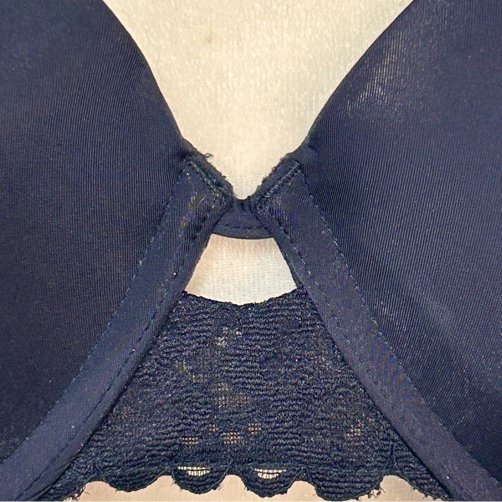 Maidenform Women's Full Coverage T-Shirt Bra Set - Black/Leopard Print - Picture 8 of 15